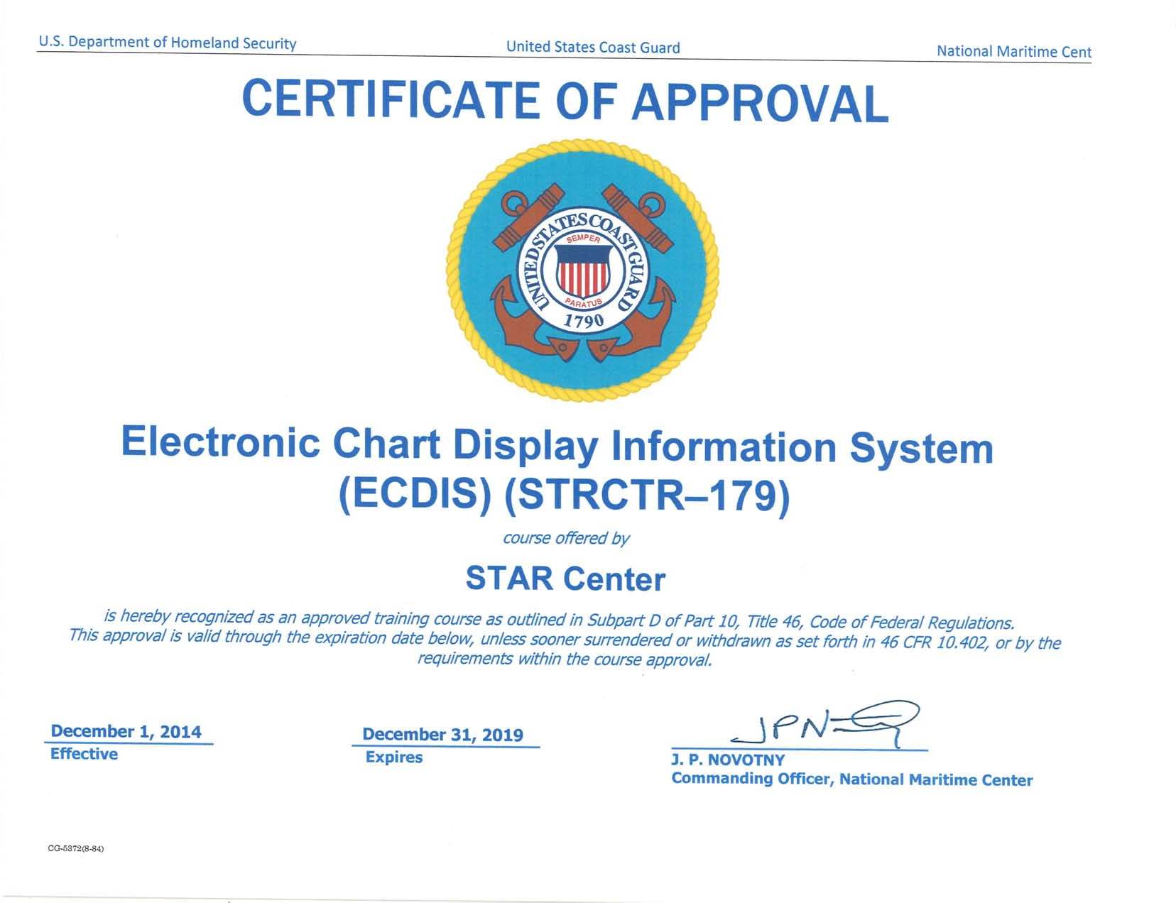 46 Cfr Part 7 Chart